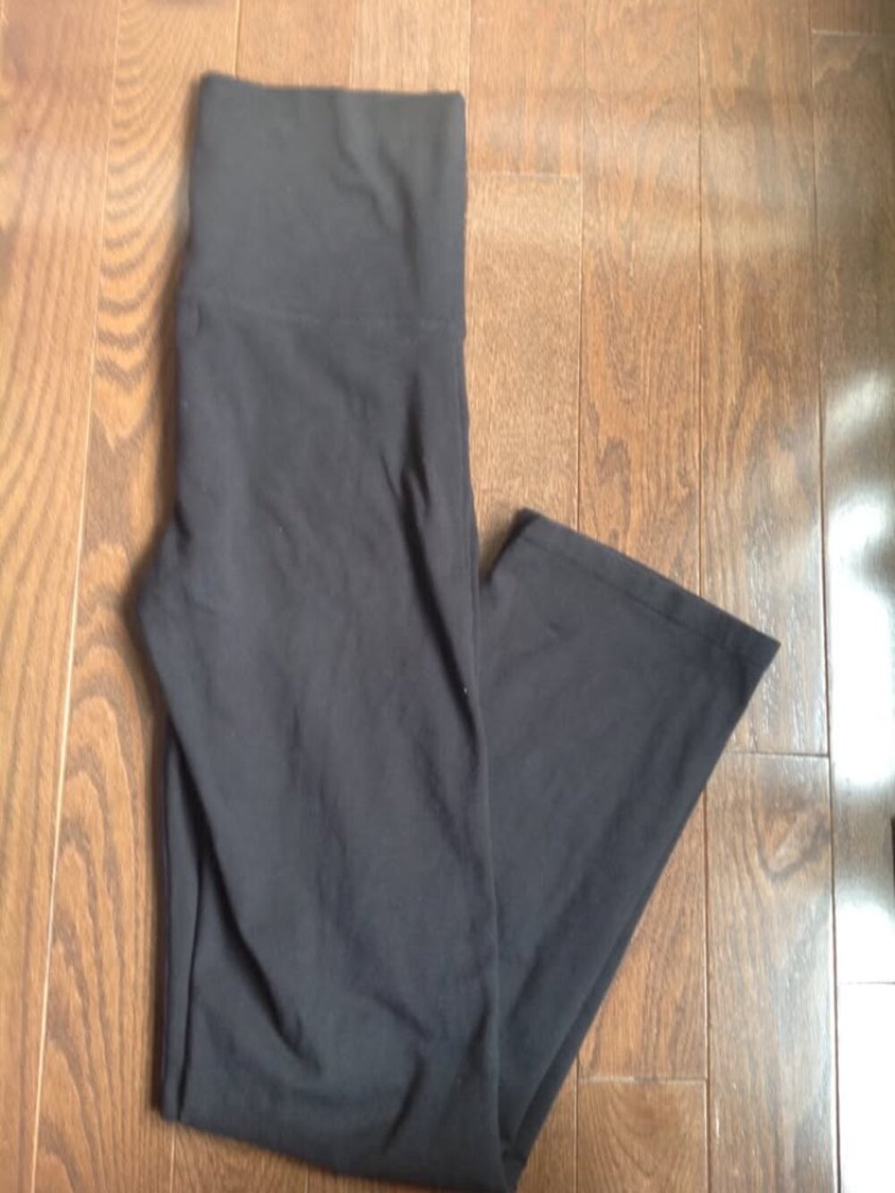 Brand New Roots Canada Black Flare Leggings Sweatpants Track Pants Women's Size
